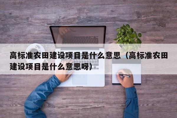 高标准农田建设项目是什么意思（高标准农田建设项目是什么意思呀）