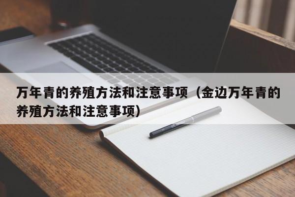 万年青的养殖方法和注意事项（金边万年青的养殖方法和注意事项）