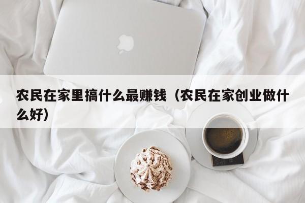 农民在家里搞什么最赚钱（农民在家创业做什么好）