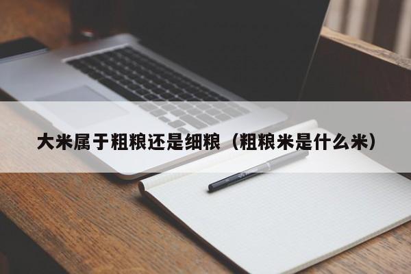 大米属于粗粮还是细粮（粗粮米是什么米）