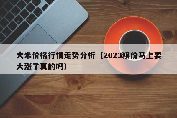 大米价格行情走势分析（2023粮价马上要大涨了真的吗）