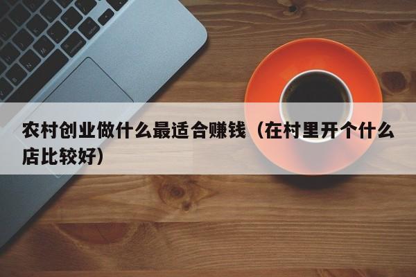 农村创业做什么最适合赚钱（在村里开个什么店比较好）