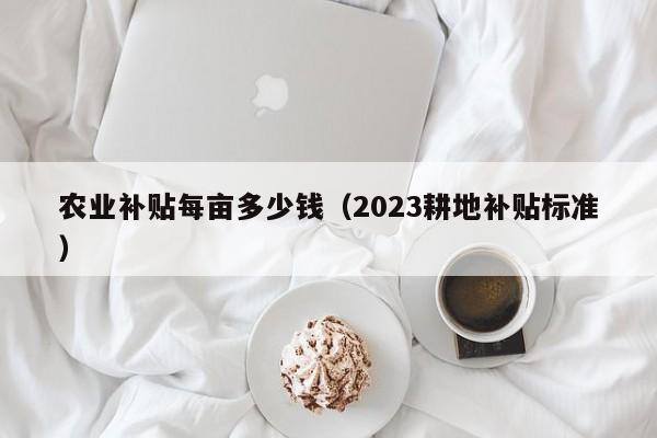 农业补贴每亩多少钱（2023耕地补贴标准）