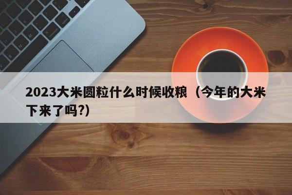 2023大米圆粒什么时候收粮（今年的大米下来了吗?）
