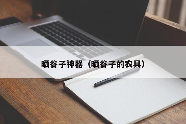晒谷子神器（晒谷子的农具）