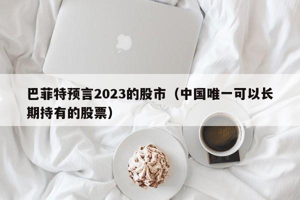 巴菲特预言2023的股市（中国唯一可以长期持有的股票）