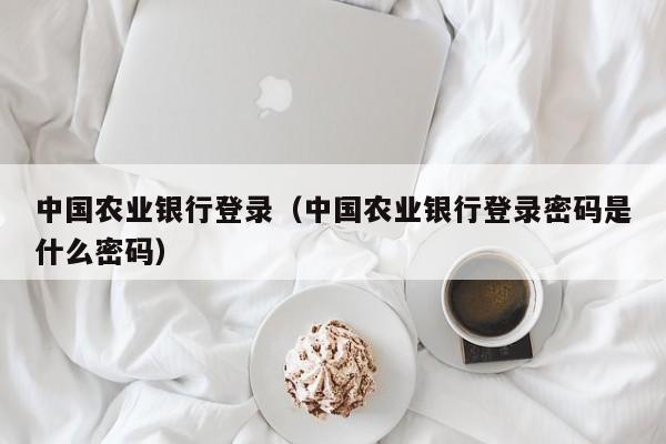 中国农业银行登录（中国农业银行登录密码是什么密码）